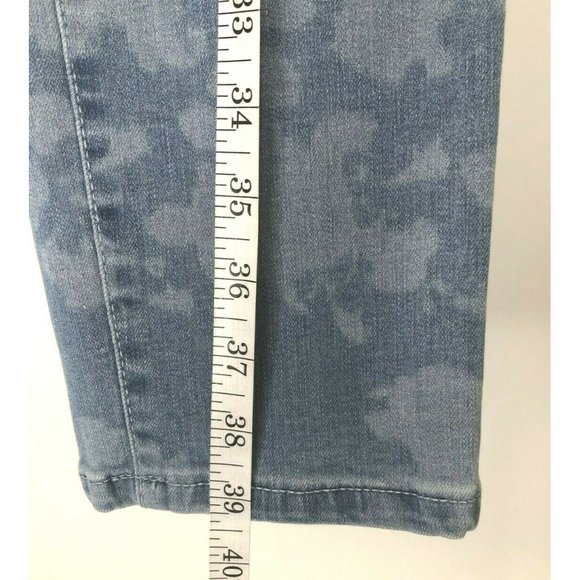 Women's Patterned Jag Jeans High Rise Skinny Size 10 - Picture 6 of 8